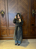 ANGORA DOWN COAT