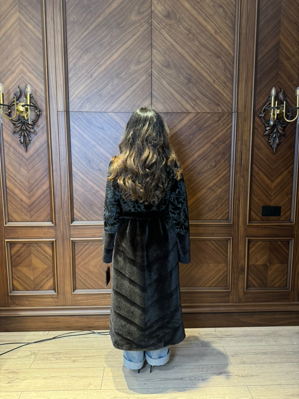 fur coat