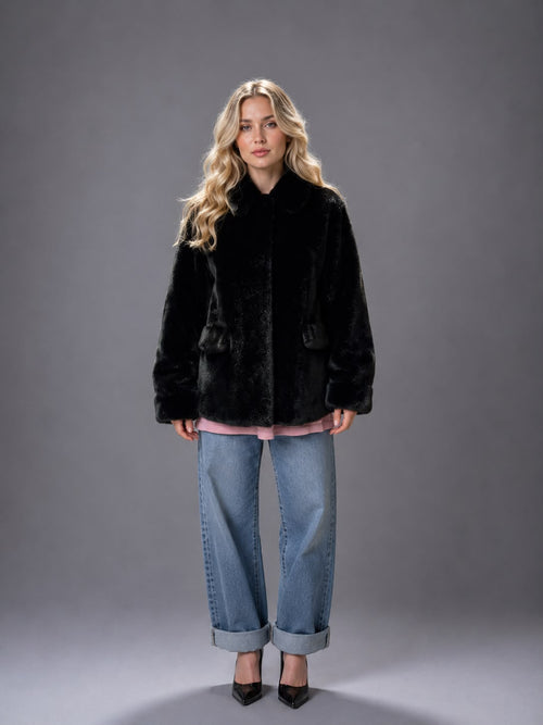 fur coat