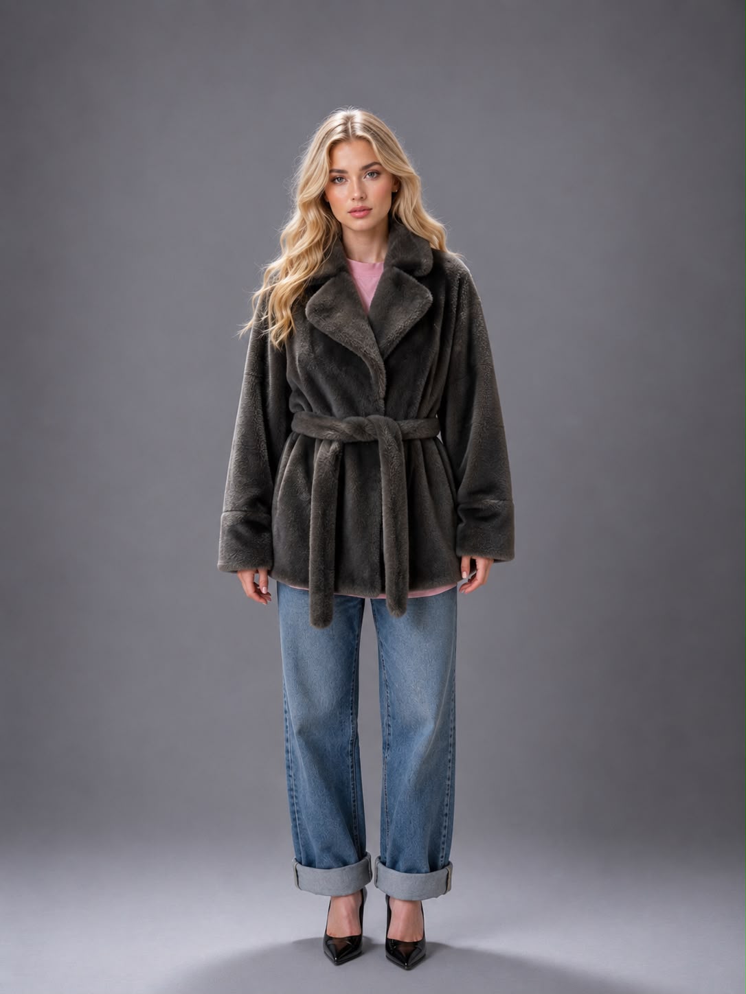 fur coat