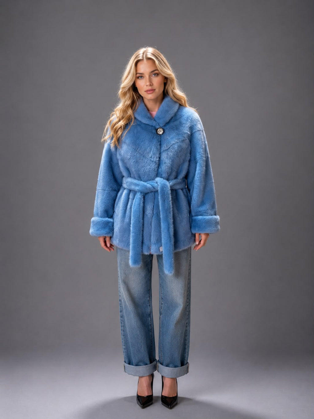 fur coat