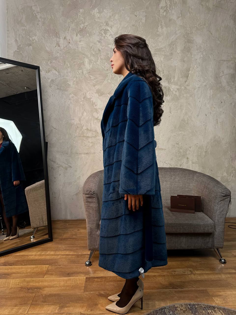 длинная сапфир