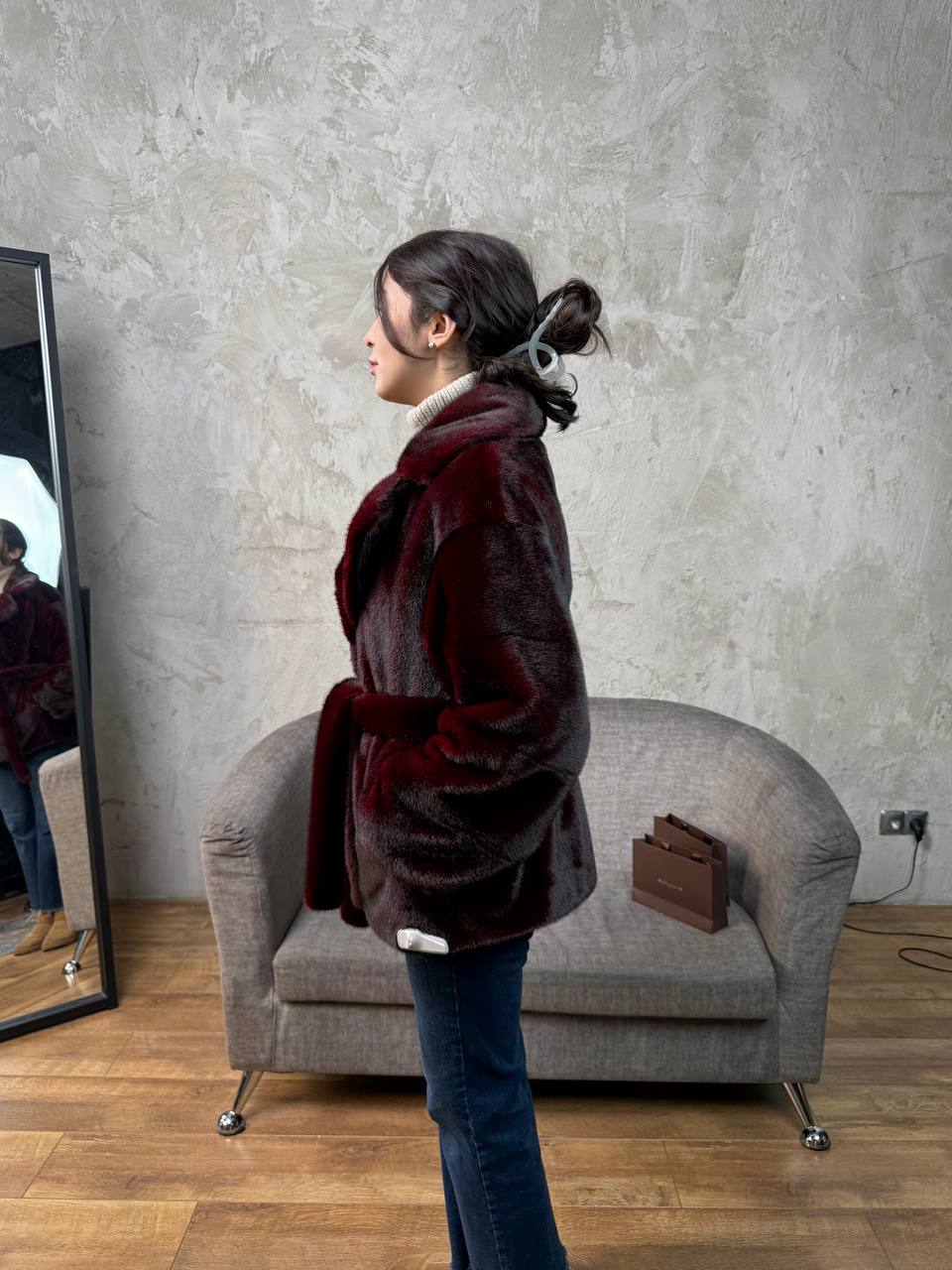 бургунди короткая