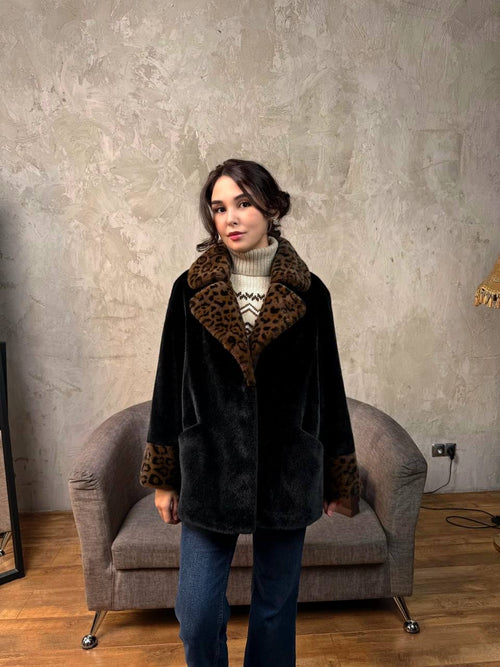 автоледи с леопардовыми вставками