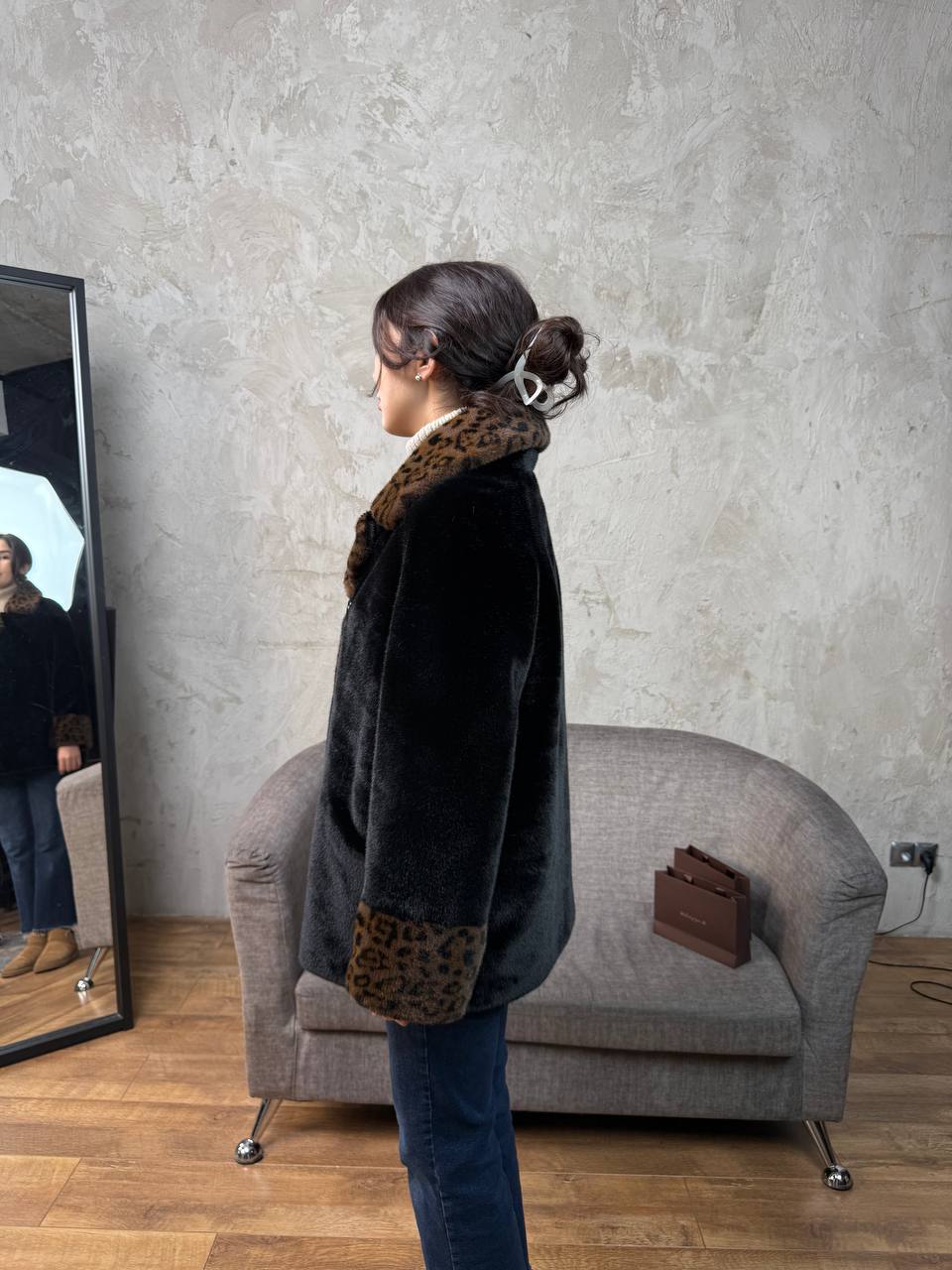 автоледи с леопардовыми вставками