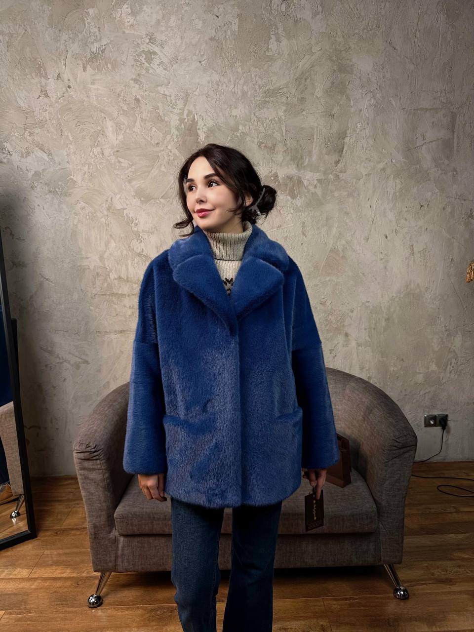 автоледи синяя