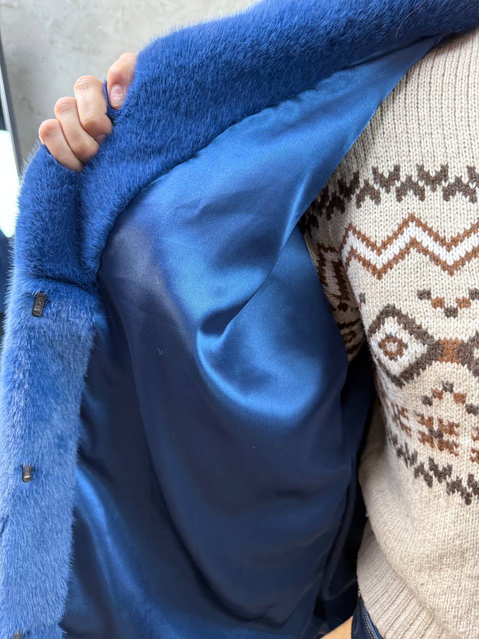 автоледи синяя