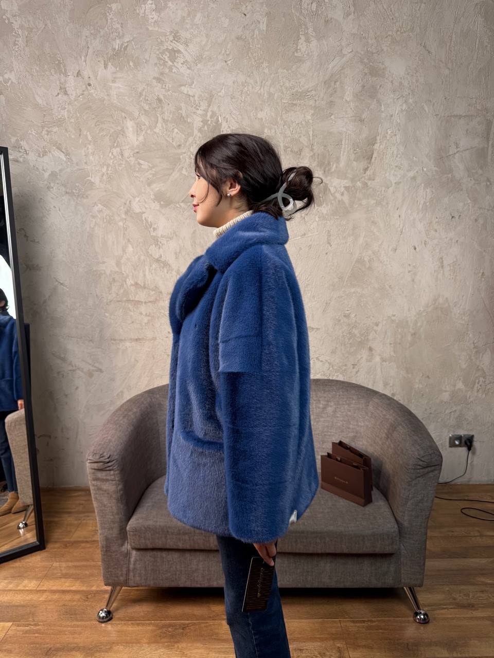 автоледи синяя